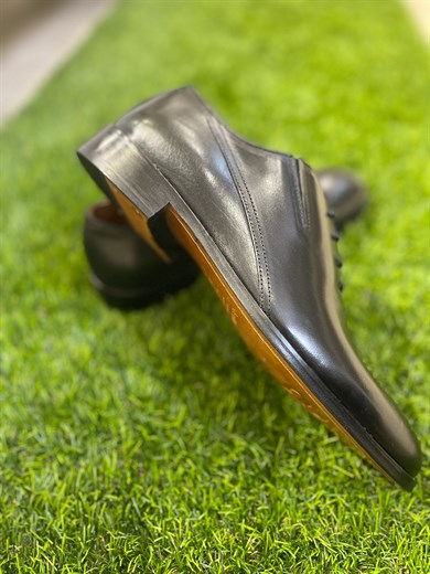 İtalyan Stil Hakiki Baby Bufalo Derisi Klasik Erkek Ayakkabı