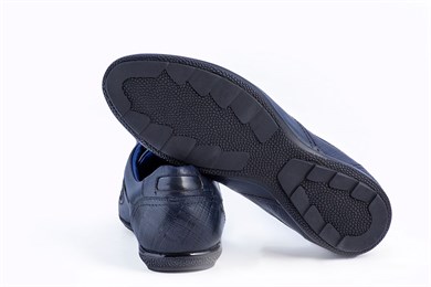 Roma Stil Hasır Desen Handmade Erkek Hakiki Deri Ayakkabı
